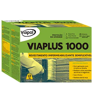 Balde do impermeabilizante Viaplus 1000 da Viapol
