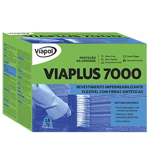 Balde do impermeabilizante Viaplus 7000 da Viapol